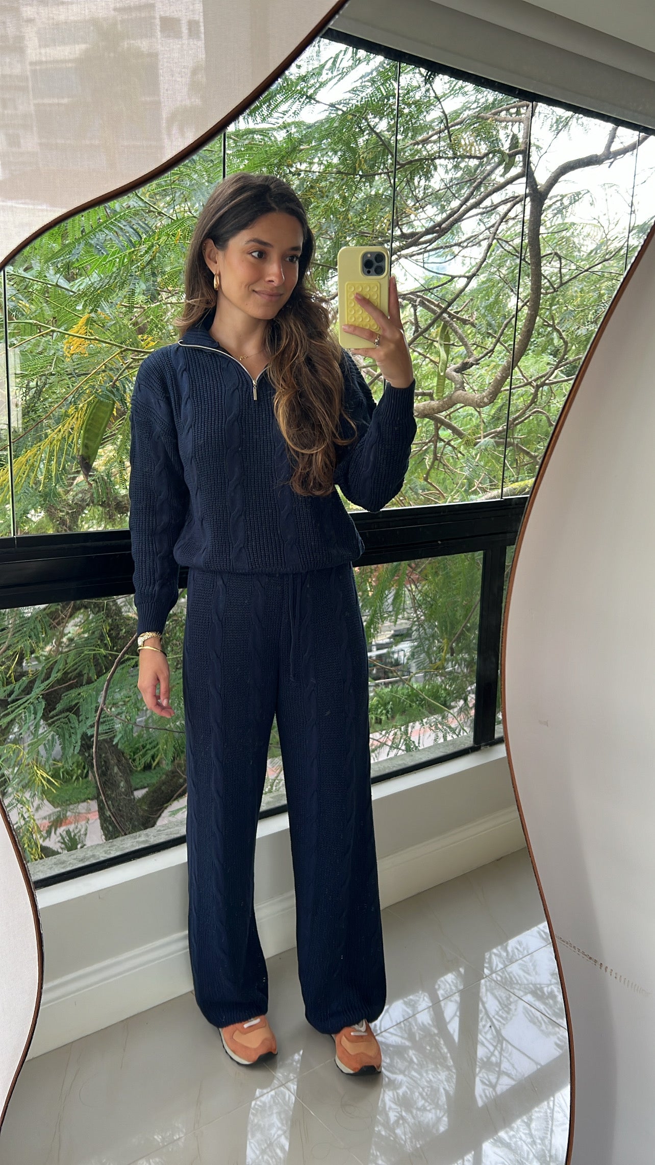 Conjunto Tricot de Trança